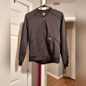Dickies scrub jacket black xs